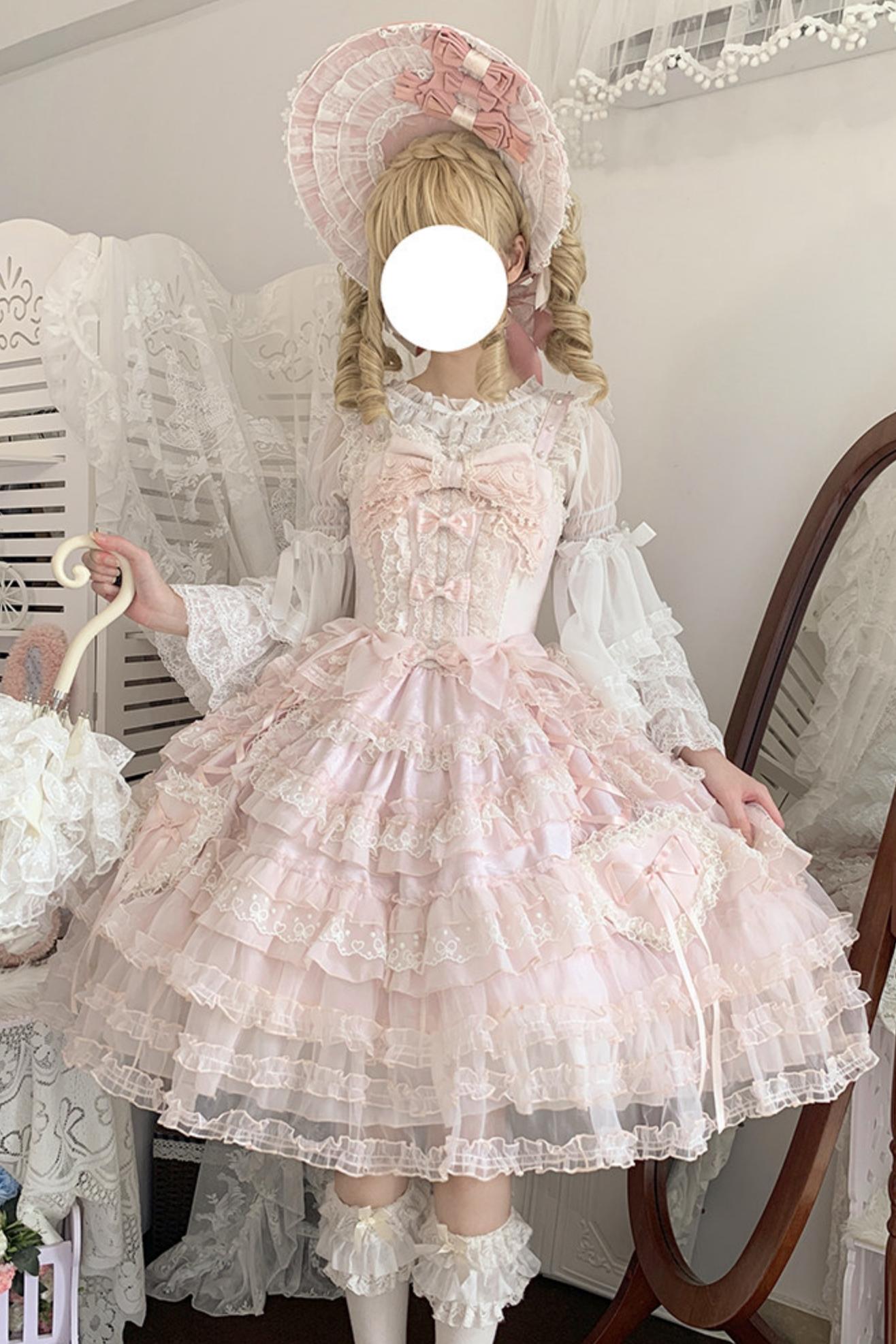 [pre-order] Dreamy Doll Wedding Dress + Headdress