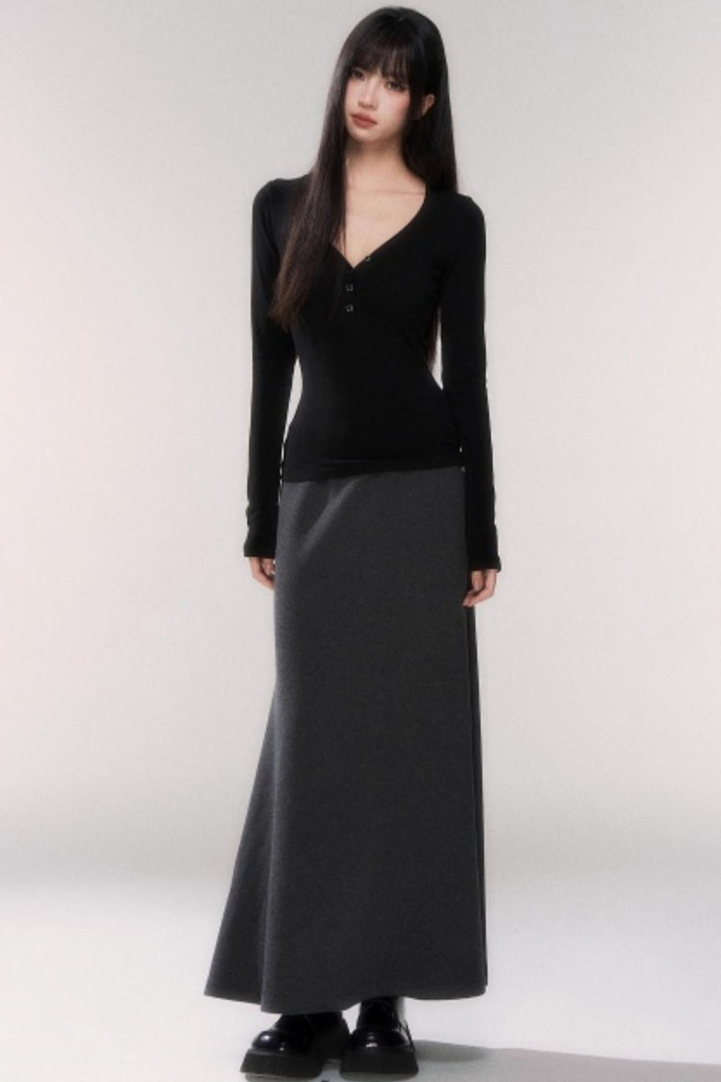 V-neck Tight Style Top
