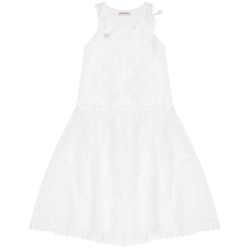 Sweet Sheer Dot Dress