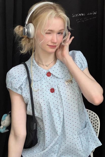Sweet Starry Sky Blouse