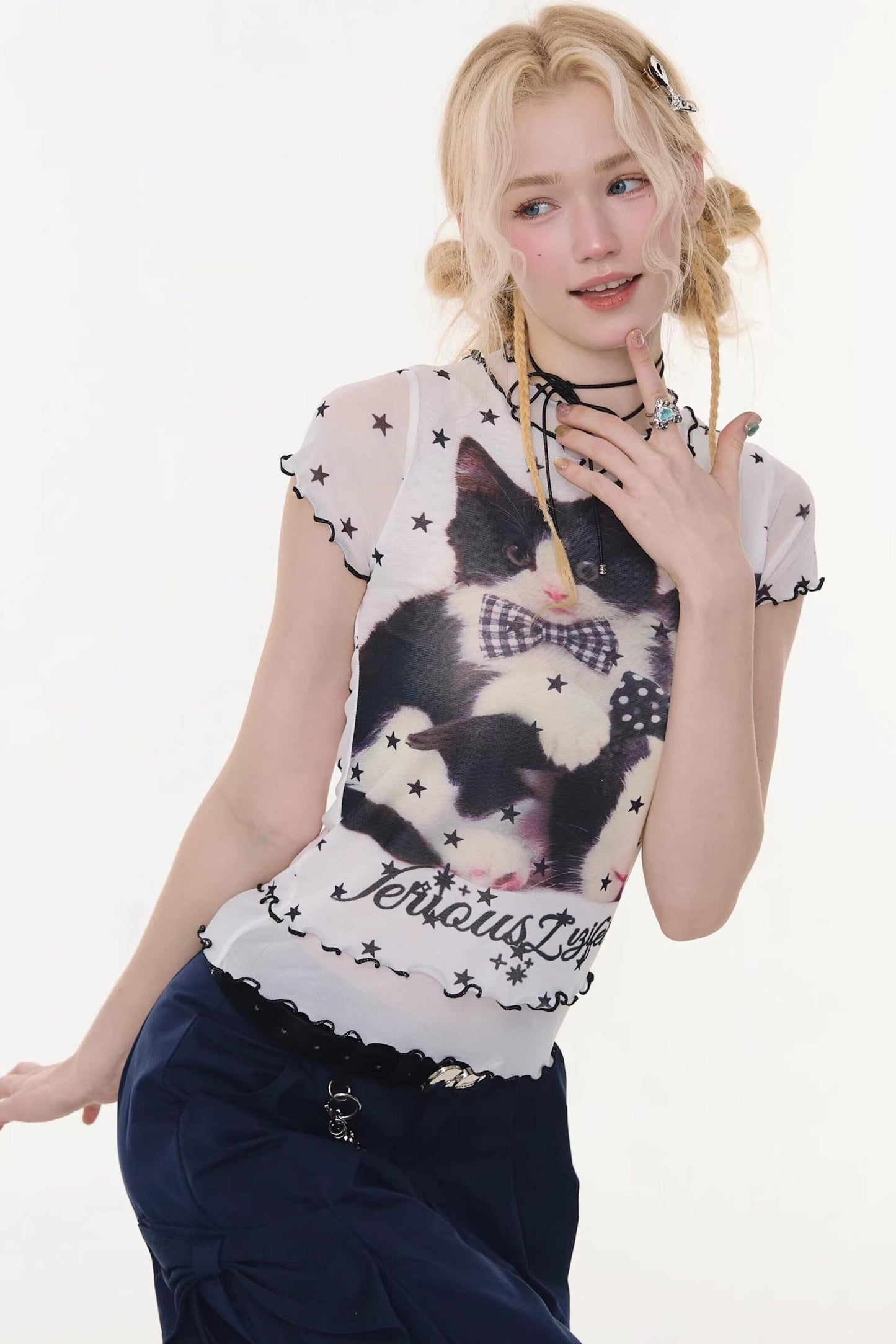 Big Cat Star Top