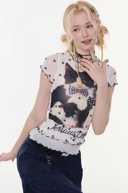Big Cat Star Top