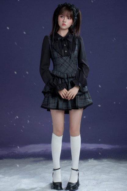 Sweet Spicy Plaid Dress