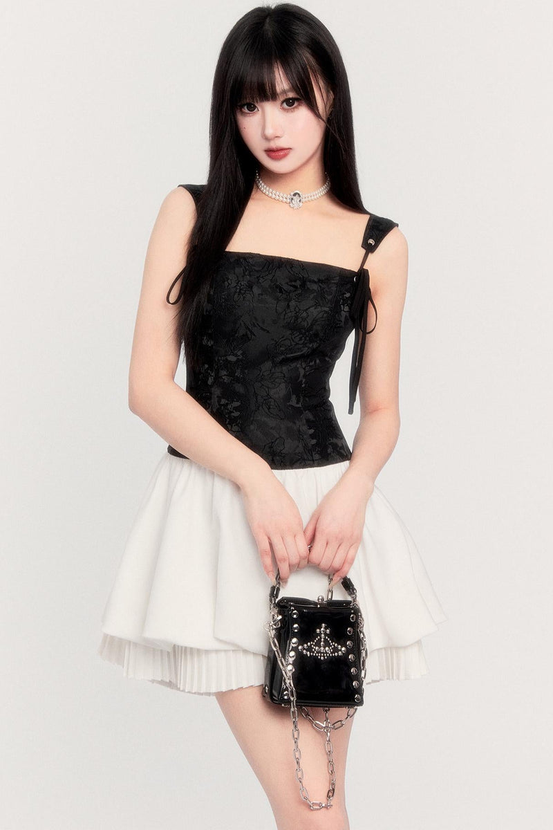 Moonlight Overture Pleated Dress