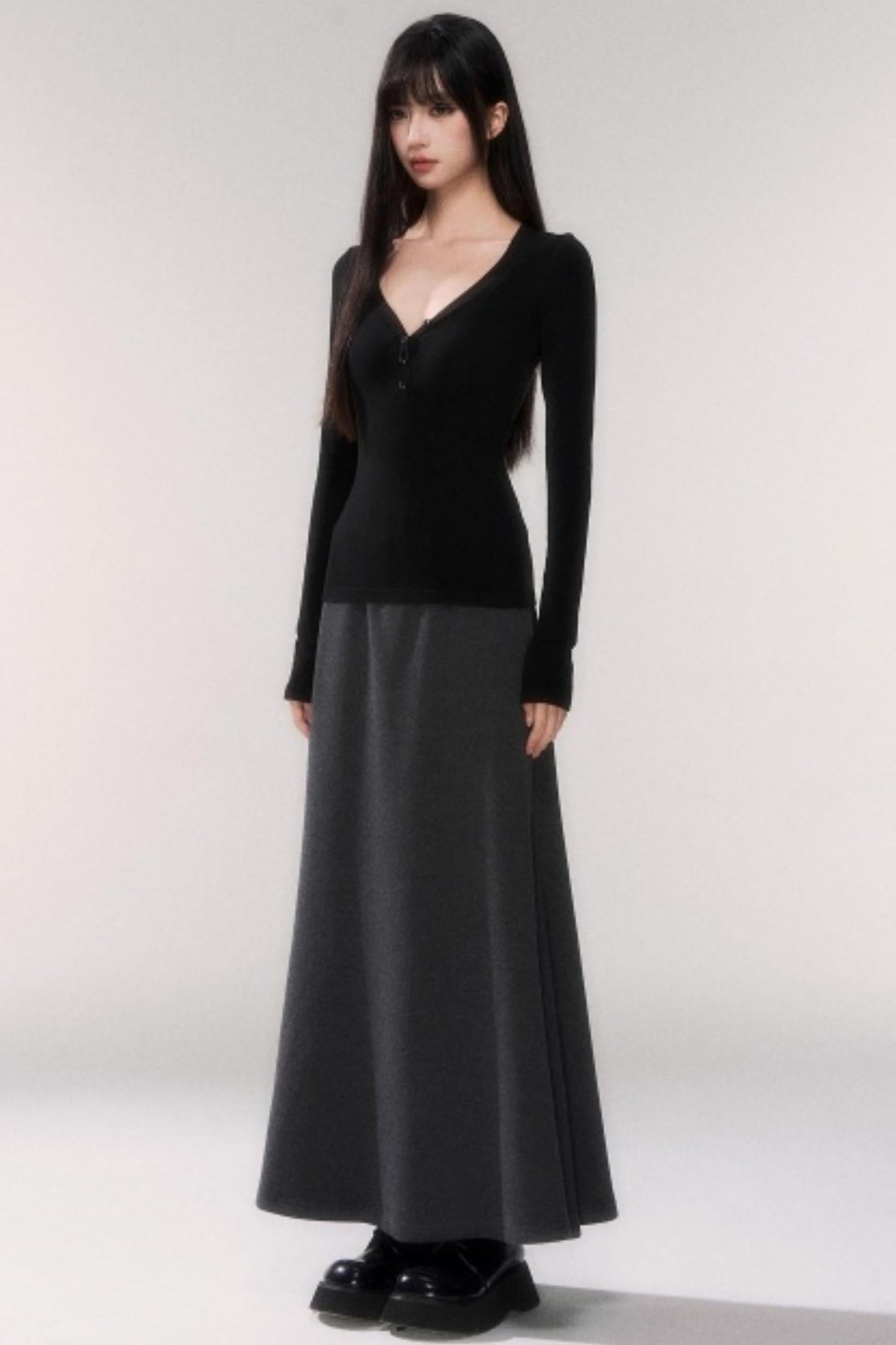 V-neck Tight Style Top