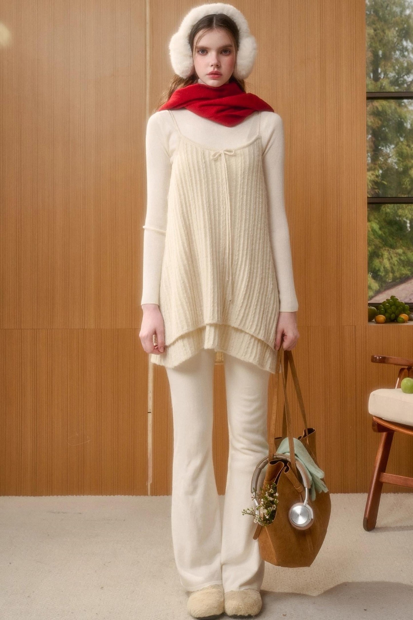 Retro Sweet Top + Slim Pants