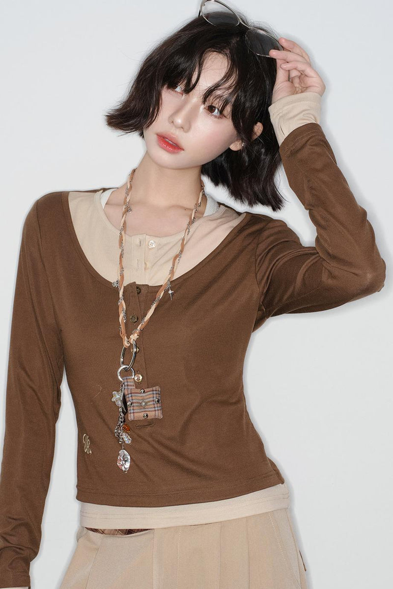 Slim Lyocell Top