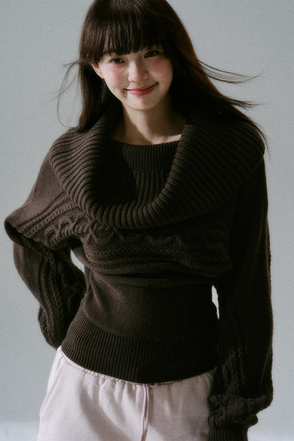 Big Collar Knit