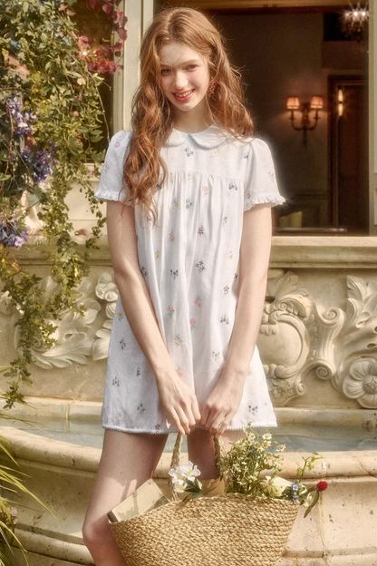 Retro Dress + Top + Pants + Curtain + Scarf