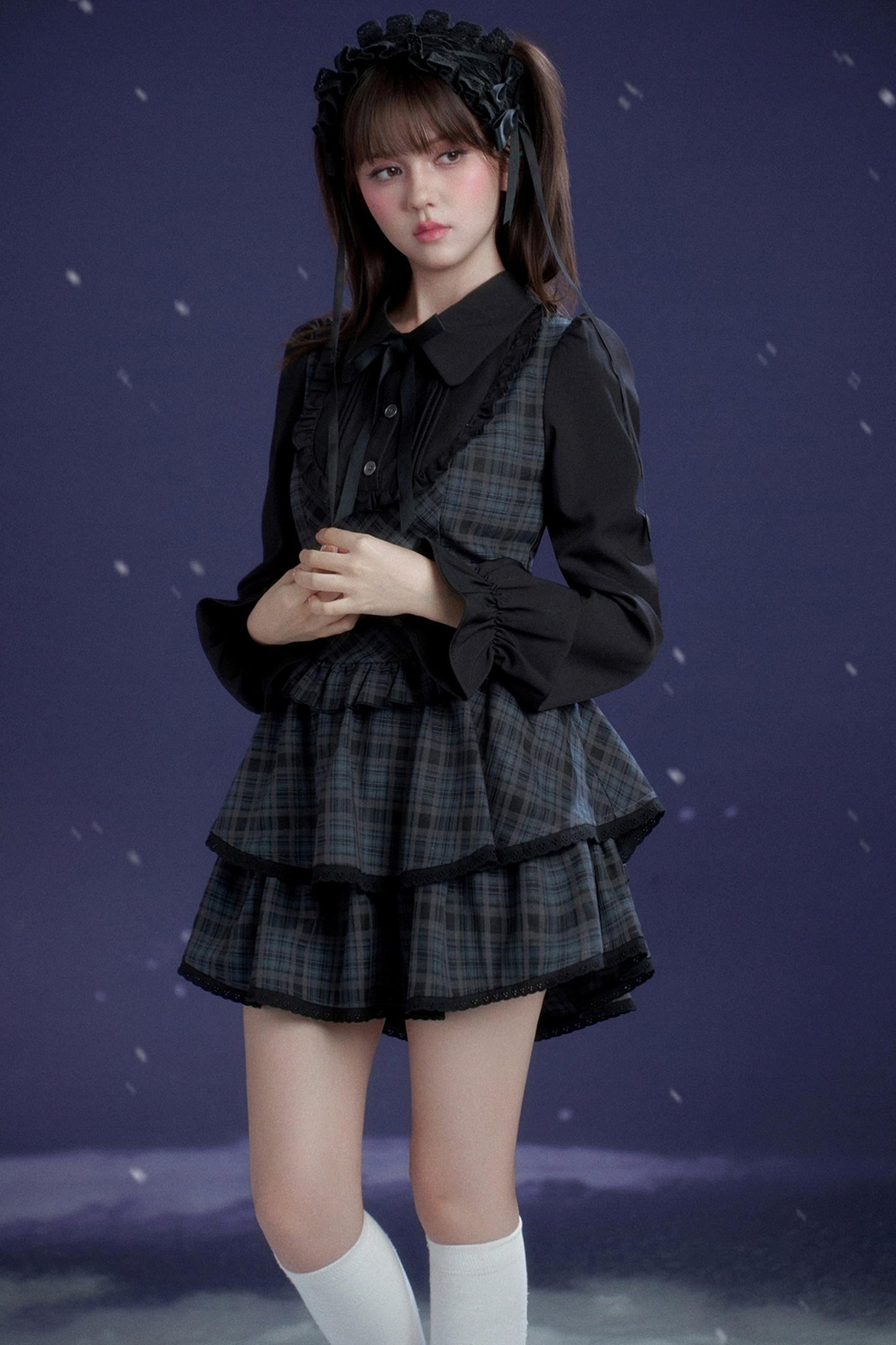 Sweet Spicy Plaid Dress
