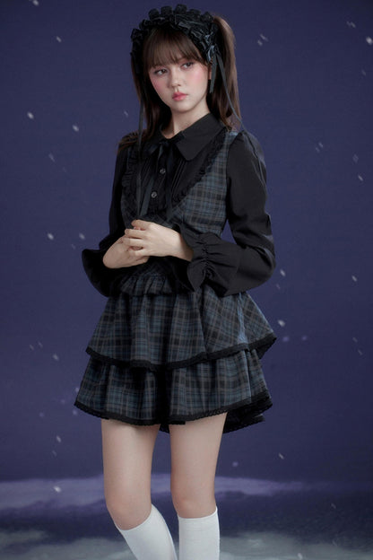 Sweet Spicy Plaid Dress