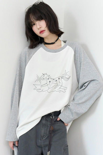 Gravity Color Block Top