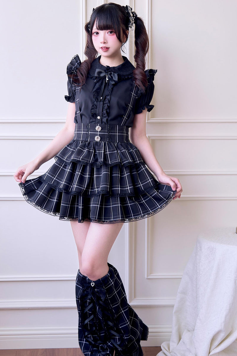 Subculture Jirai Bib Skirt Set