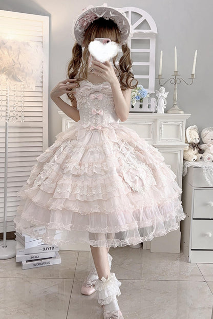[pre-order] Dreamy Doll Wedding Dress + Headdress