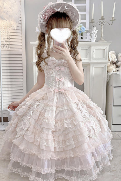 [pre-order] Dreamy Doll Wedding Dress + Headdress