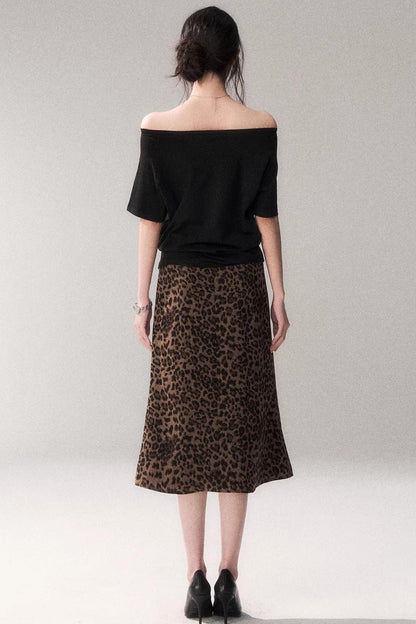 Off-shoulder Summer T-shirt