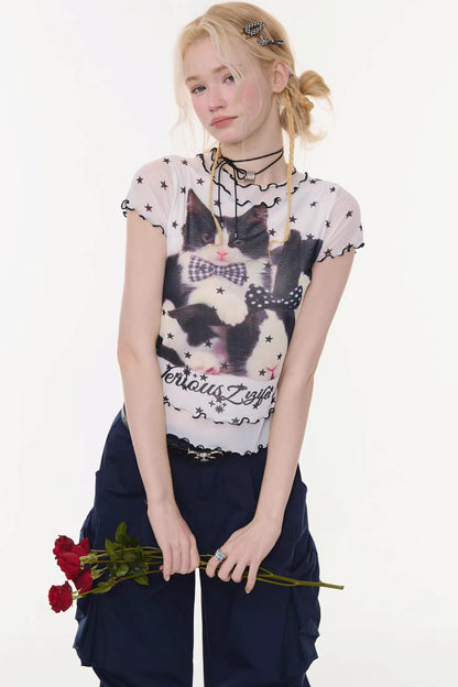 Big Cat Star Top