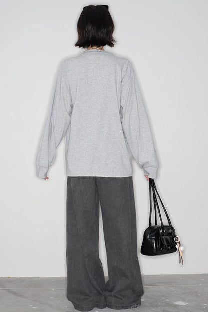 Loose Long Sleeve Top