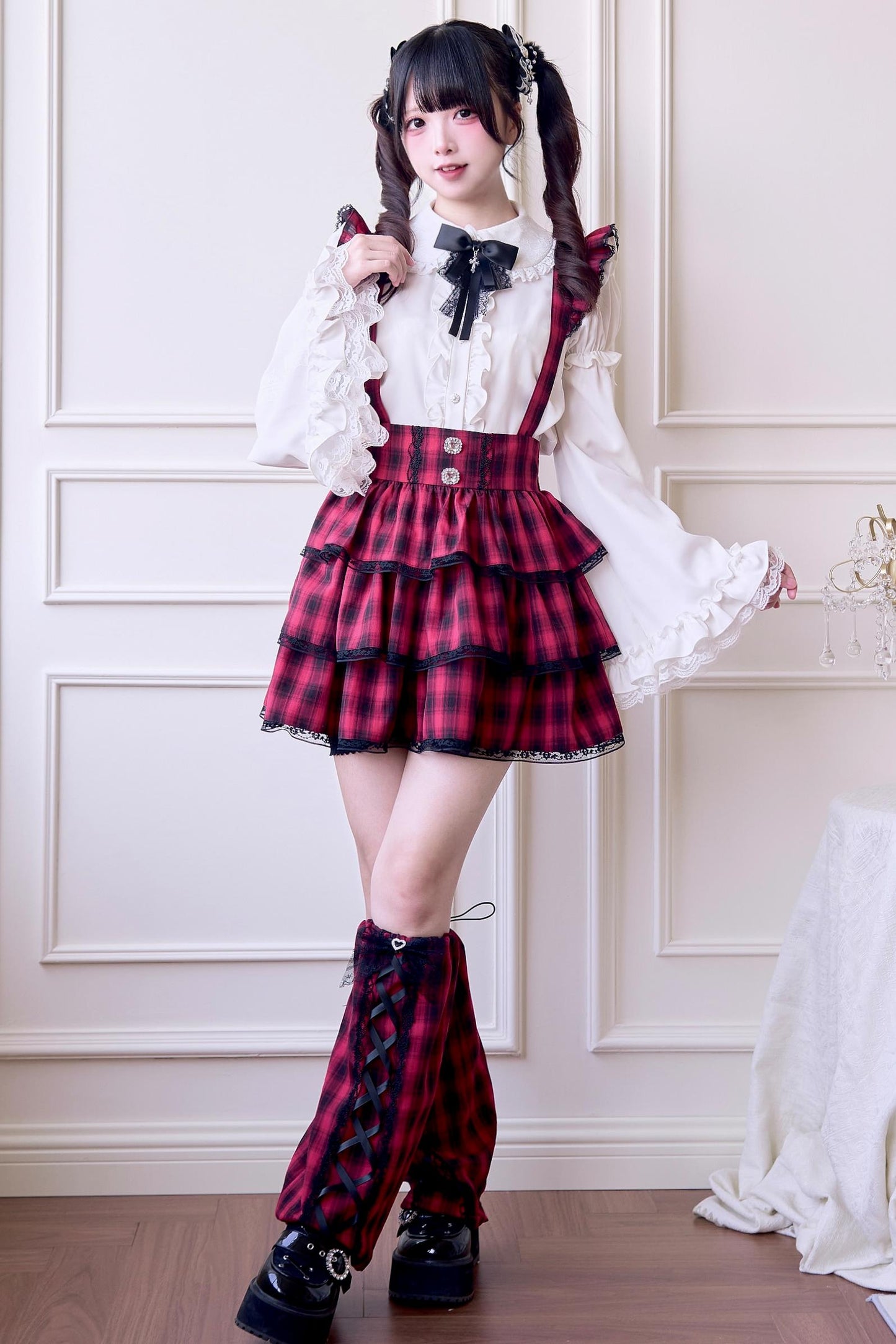 Subculture Jirai Bib Skirt Set
