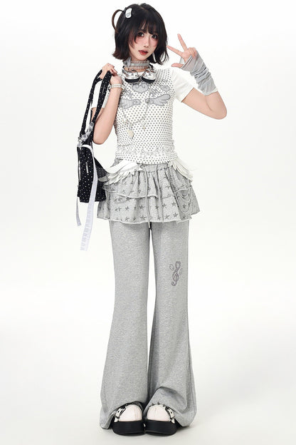 Polka Dot Angel Slim Top