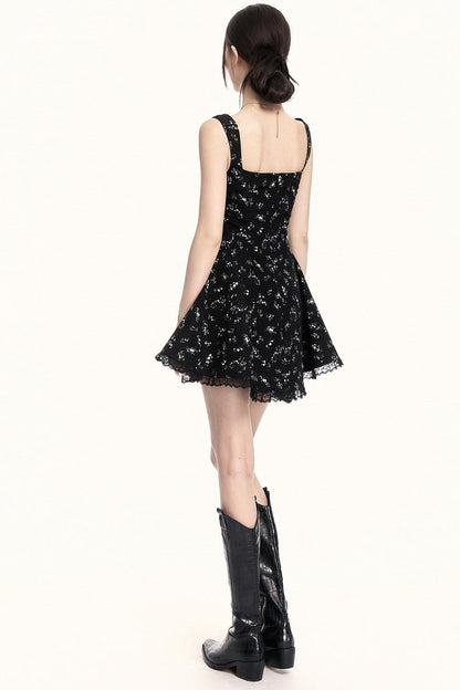 Dark Strap Dress