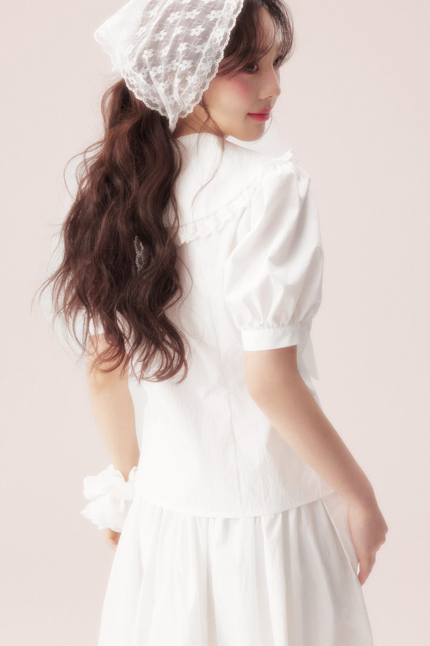 Sea Salt Bow Tie Shirt + Skirt