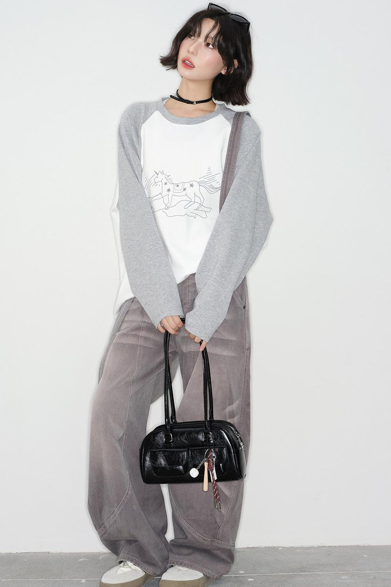 Gravity Color Block Top