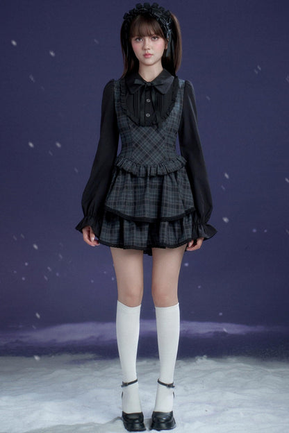 Sweet Spicy Plaid Dress