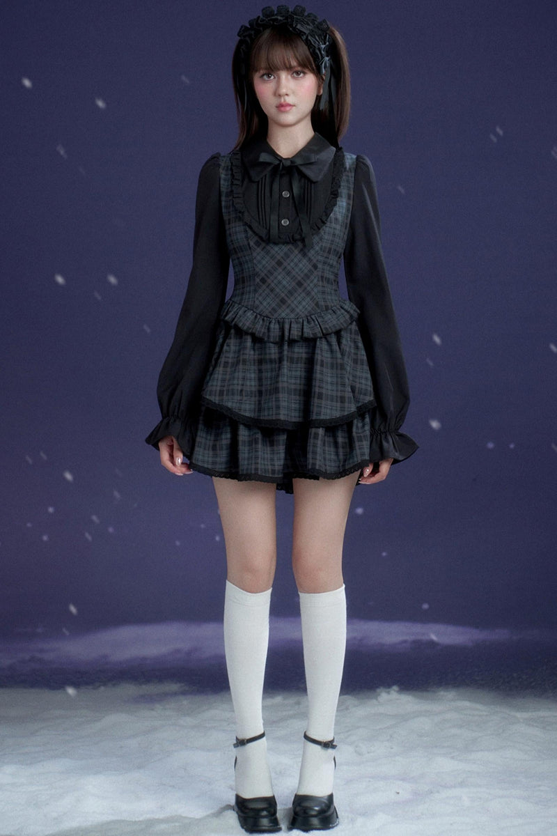 Sweet Spicy Plaid Dress