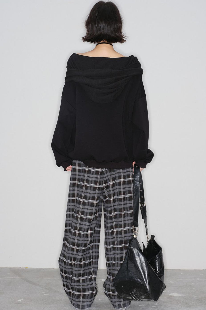 Off-shoulder Loose Top