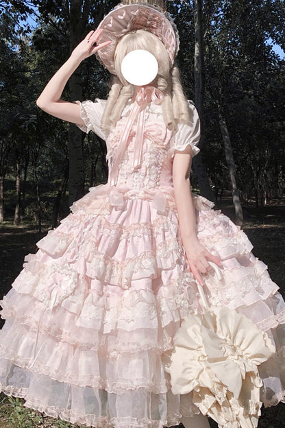 [pre-order] Dreamy Doll Wedding Dress + Headdress