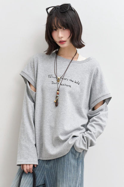Detachable Sleeve Top
