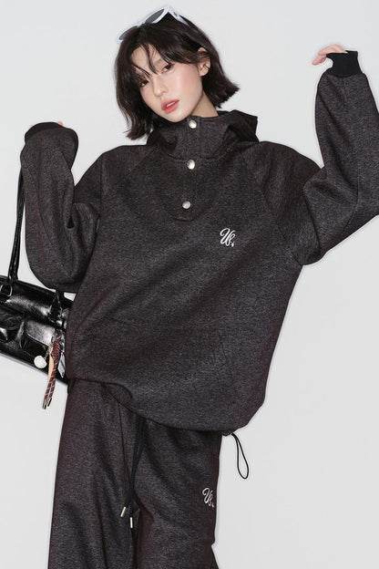 Hooded Sports Suit Jacket + Pants