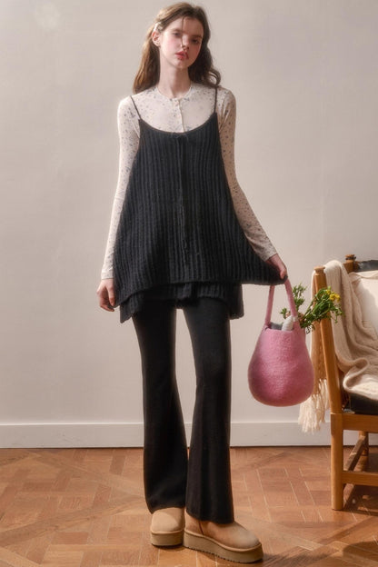Retro Sweet Top + Slim Pants