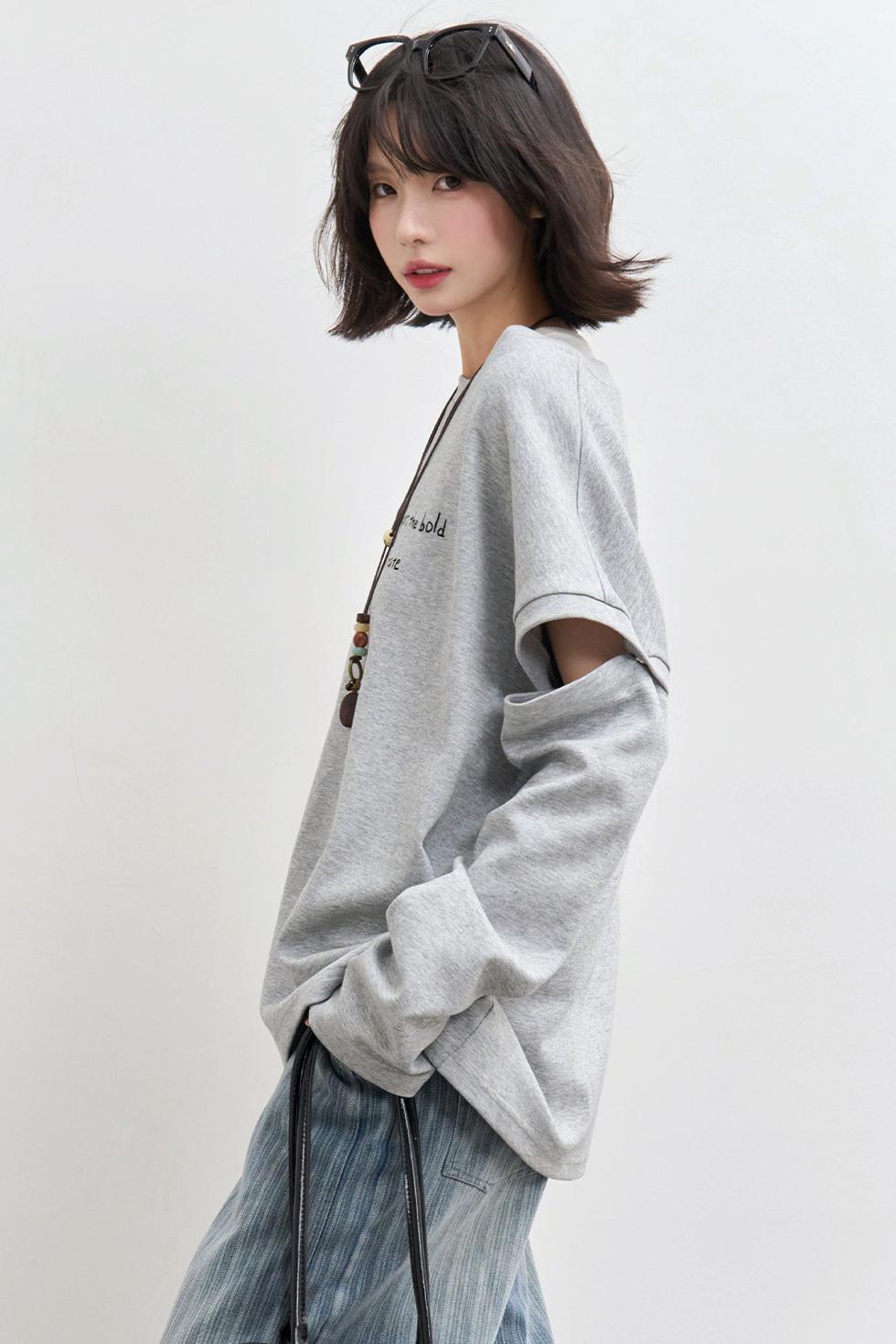 Detachable Sleeve Top