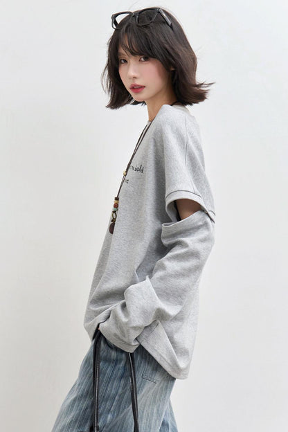 Detachable Sleeve Top