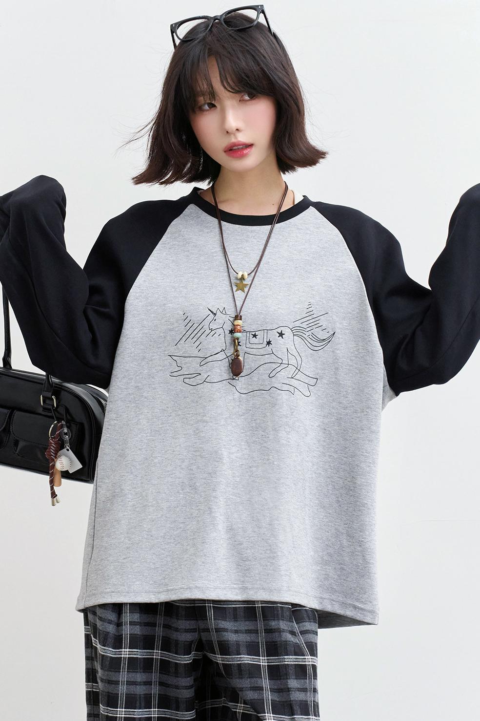 Gravity Color Block Top