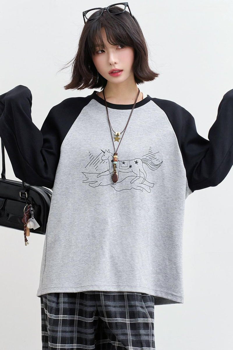 Gravity Color Block Top