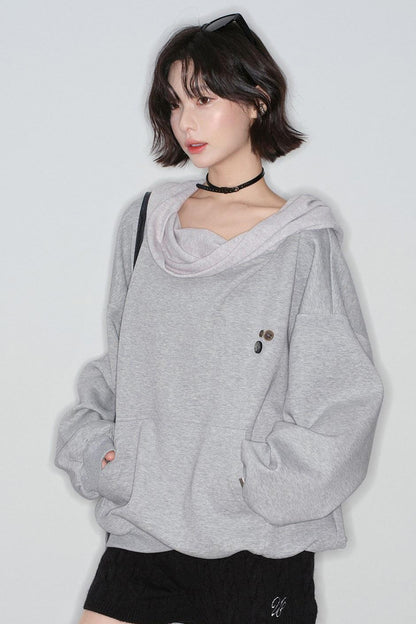 Off-shoulder Loose Top