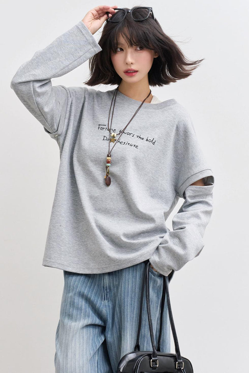 Detachable Sleeve Top