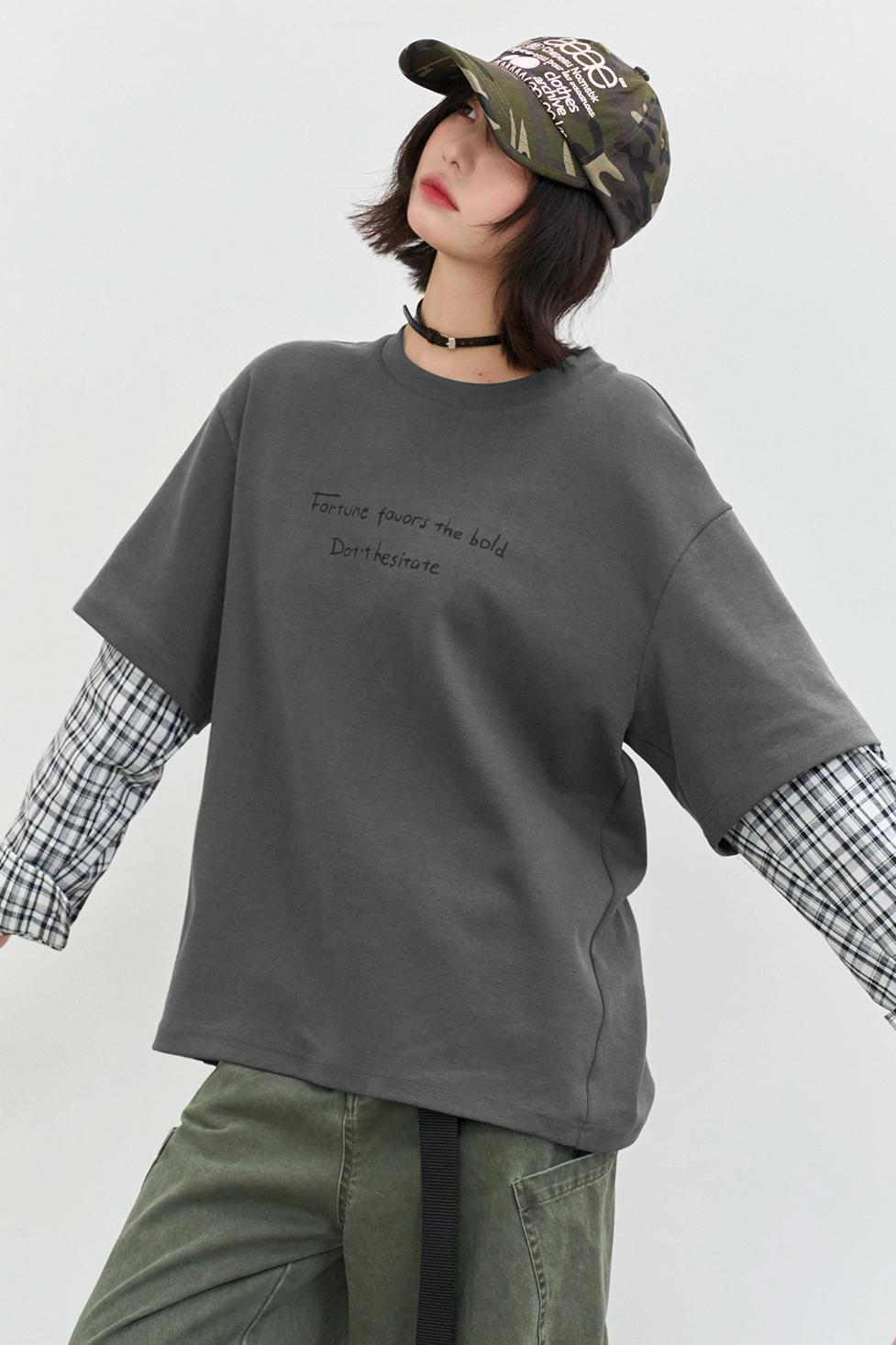 Gravity Patchwork Top