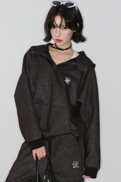 Hooded Sports Suit Jacket + Pants