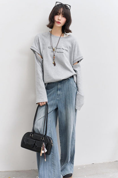 Detachable Sleeve Top