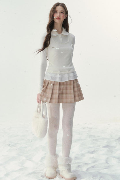 Doll Collar Sweet French Top