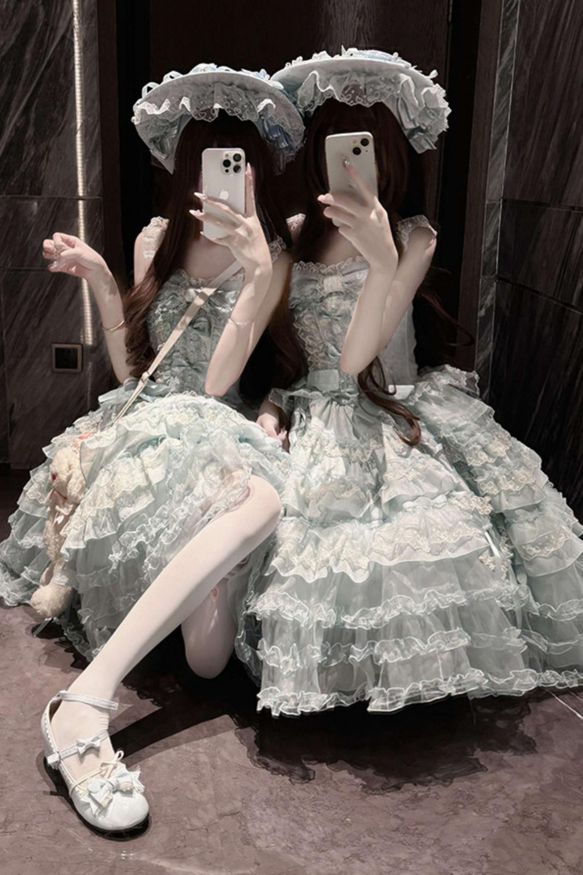 [pre-order] Dreamy Doll Wedding Dress + Headdress