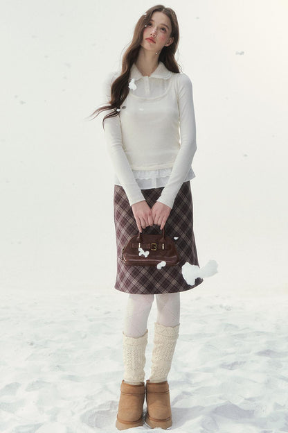 Doll Collar Sweet French Top