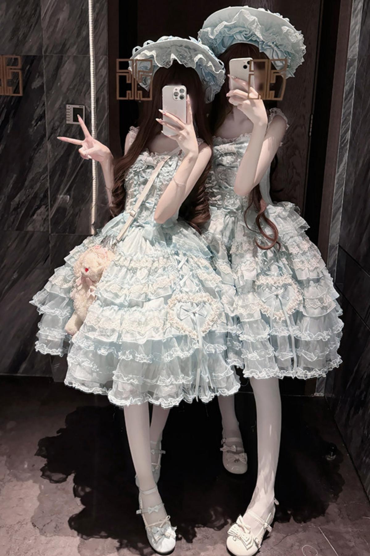 [pre-order] Dreamy Doll Wedding Dress + Headdress