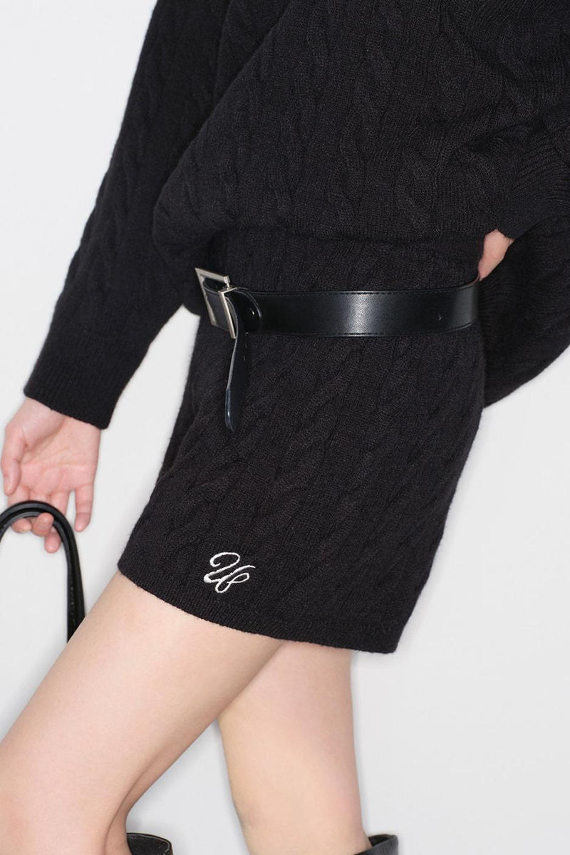 Cable Knit Polo Sweater + Pants