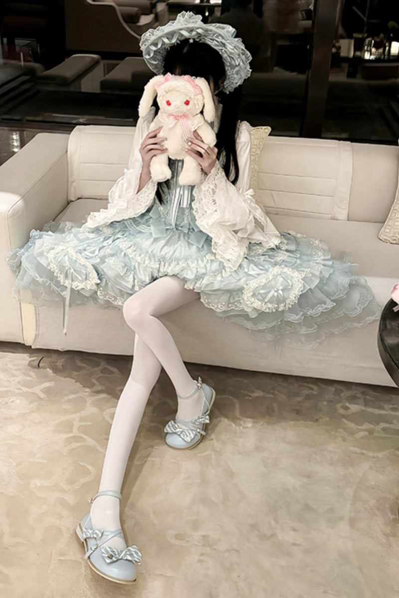 [pre-order] Dreamy Doll Wedding Dress + Headdress
