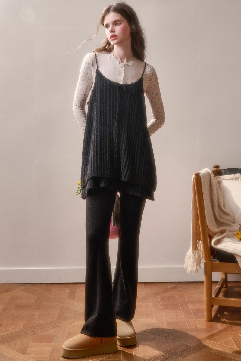 Retro Sweet Top + Slim Pants